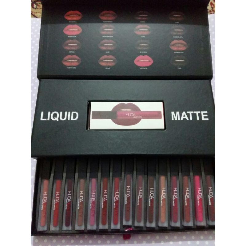 huda beauty Lip matte Shades